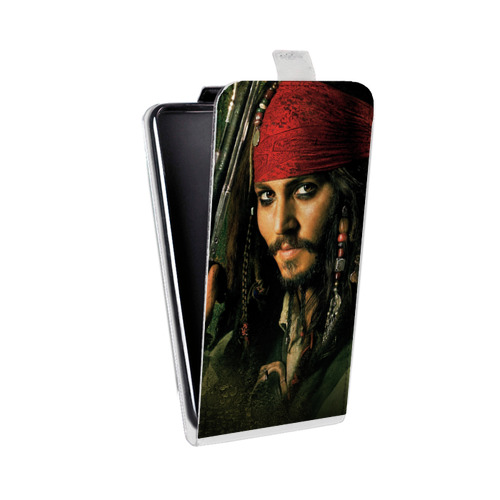 Дизайнерский вертикальный чехол-книжка для Realme 7 Pro 	 Пираты карибского моря