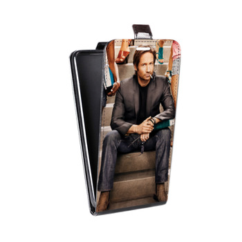 Дизайнерский вертикальный чехол-книжка для Samsung Galaxy S6 Edge блудливая калифорния (на заказ)