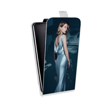 Дизайнерский вертикальный чехол-книжка для Samsung Galaxy S6 Edge Джеймс бонд  (на заказ)