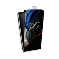 Дизайнерский вертикальный чехол-книжка для LG G7 Fit Трансформеры