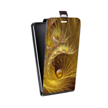 Дизайнерский вертикальный чехол-книжка для Samsung Galaxy S8 Plus Абстракции Спираль (на заказ)