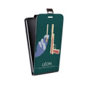 Дизайнерский вертикальный чехол-книжка для Samsung Galaxy A50 Leon