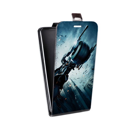 Дизайнерский вертикальный чехол-книжка для Huawei Honor 8C Бэтмен 