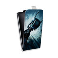 Дизайнерский вертикальный чехол-книжка для Samsung Galaxy Grand Бэтмен 