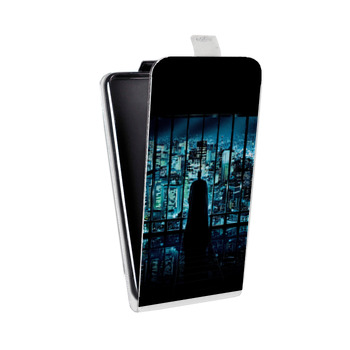 Дизайнерский вертикальный чехол-книжка для Huawei Ascend Mate 7 Бэтмен  (на заказ)