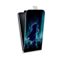 Дизайнерский вертикальный чехол-книжка для Samsung Galaxy Grand 2 Бэтмен 