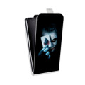 Дизайнерский вертикальный чехол-книжка для HTC U Ultra Бэтмен 