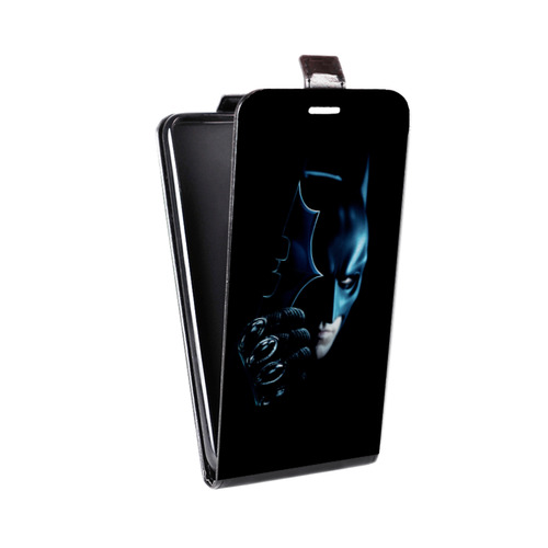 Дизайнерский вертикальный чехол-книжка для Huawei Honor 8C Бэтмен 