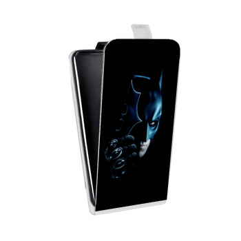 Дизайнерский вертикальный чехол-книжка для Alcatel One Touch Pop D5 Бэтмен  (на заказ)