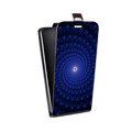 Дизайнерский вертикальный чехол-книжка для Samsung Galaxy M51 Абстракции Спираль