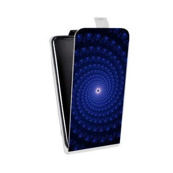 Дизайнерский вертикальный чехол-книжка для LG G Pro Lite Dual Абстракции Спираль (на заказ)