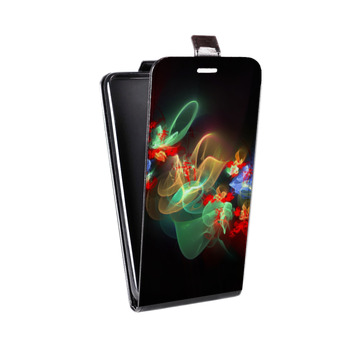 Дизайнерский вертикальный чехол-книжка для Samsung Galaxy Note 2 Абстракции Фрактал (на заказ)