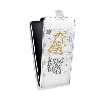 Дизайнерский вертикальный чехол-книжка для Sony Xperia E4g Новый год (на заказ)