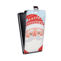 Дизайнерский вертикальный чехол-книжка для ASUS ZenFone 5 Lite  Новогоднее смешенное