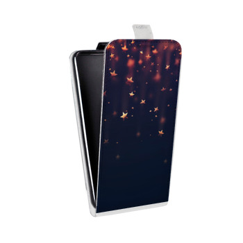 Дизайнерский вертикальный чехол-книжка для Huawei Honor 7A Pro новогодний принт (на заказ)
