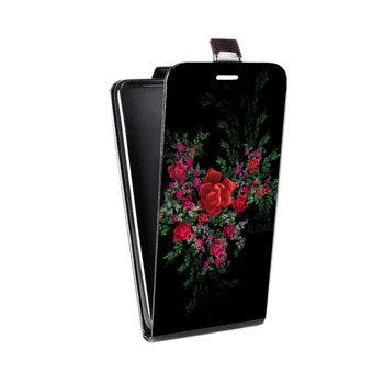 Дизайнерский вертикальный чехол-книжка для Samsung Galaxy A5 Абстракции Фрактал (на заказ)