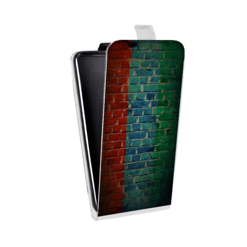 Дизайнерский вертикальный чехол-книжка для Alcatel Pop 4 флаг дагестана