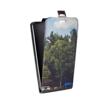 Дизайнерский вертикальный чехол-книжка для Huawei Honor View 10 лес (на заказ)