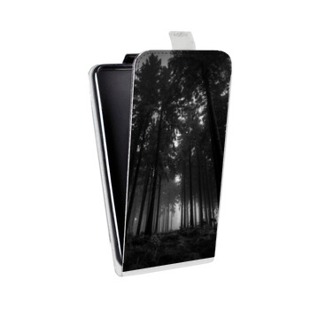Дизайнерский вертикальный чехол-книжка для Sony Xperia E4g лес (на заказ)