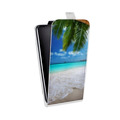 Дизайнерский вертикальный чехол-книжка для Iphone 12 Pro пляж