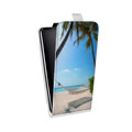 Дизайнерский вертикальный чехол-книжка для ASUS ZenFone Max пляж