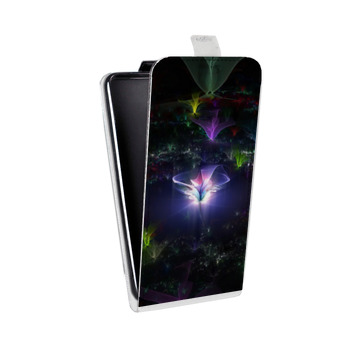 Дизайнерский вертикальный чехол-книжка для Samsung Galaxy S6 Абстракции Фрактал (на заказ)