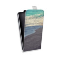 Дизайнерский вертикальный чехол-книжка для Realme X2 Pro пляж