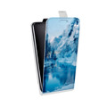 Дизайнерский вертикальный чехол-книжка для LG G4 Stylus зима