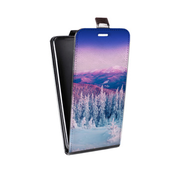 Дизайнерский вертикальный чехол-книжка для Huawei Honor 8s зима (на заказ)