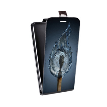 Дизайнерский вертикальный чехол-книжка для OnePlus 5 стихии (на заказ)