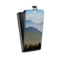 Дизайнерский вертикальный чехол-книжка для HTC Desire 200 горы