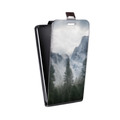 Дизайнерский вертикальный чехол-книжка для Iphone 6 Plus/6s Plus горы