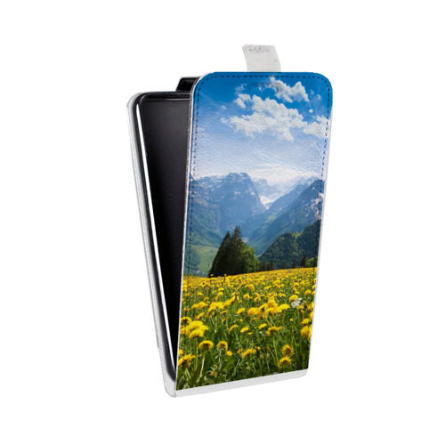Дизайнерский вертикальный чехол-книжка для HTC One A9S горы