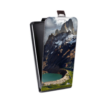 Дизайнерский вертикальный чехол-книжка для BlackBerry Motion горы (на заказ)