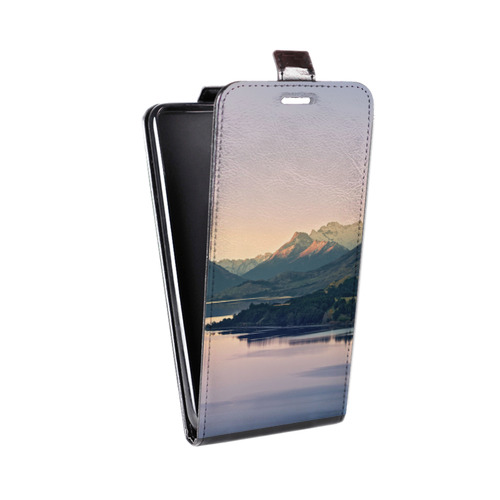 Дизайнерский вертикальный чехол-книжка для Sony Xperia XZ2 Compact горы