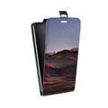 Дизайнерский вертикальный чехол-книжка для Iphone 6 Plus/6s Plus горы