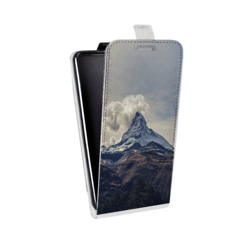 Дизайнерский вертикальный чехол-книжка для LG K7 горы (на заказ)