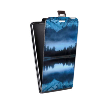 Дизайнерский вертикальный чехол-книжка для Huawei Honor 8s озеро (на заказ)