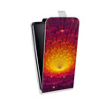 Дизайнерский вертикальный чехол-книжка для Samsung Galaxy Grand Абстракции Фрактал