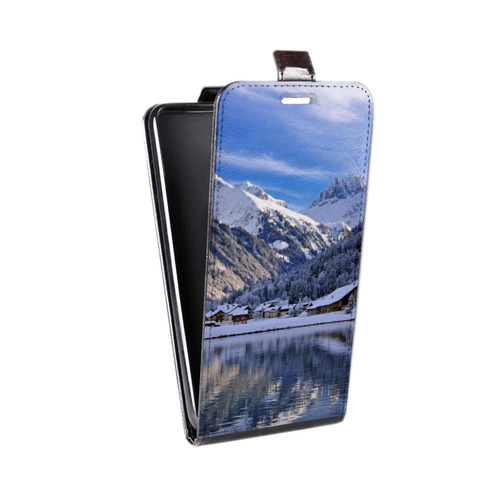 Дизайнерский вертикальный чехол-книжка для Huawei Honor X8 озеро