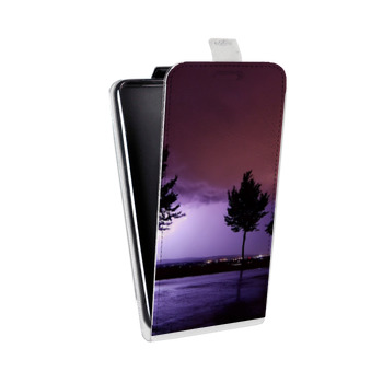 Дизайнерский вертикальный чехол-книжка для Huawei Y5 II молния (на заказ)