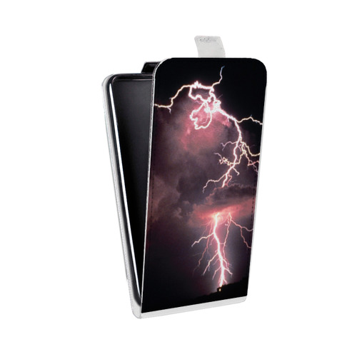 Дизайнерский вертикальный чехол-книжка для Iphone 13 Pro Max молния