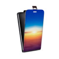 Дизайнерский вертикальный чехол-книжка для Huawei G8 восход