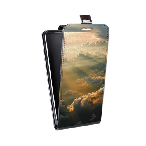 Дизайнерский вертикальный чехол-книжка для Huawei Honor 7X восход