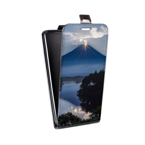Дизайнерский вертикальный чехол-книжка для LG Optimus G2 восход