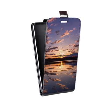 Дизайнерский вертикальный чехол-книжка для Samsung Galaxy S8 Plus восход (на заказ)