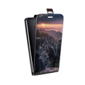 Дизайнерский вертикальный чехол-книжка для LG Optimus G2 mini восход