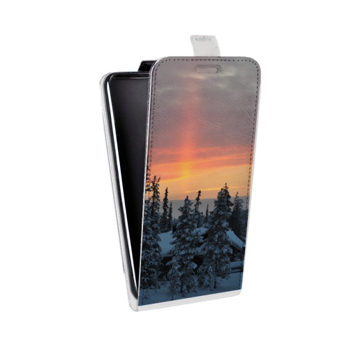 Дизайнерский вертикальный чехол-книжка для OnePlus 8T восход