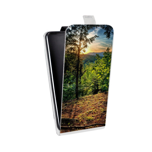 Дизайнерский вертикальный чехол-книжка для Lenovo A859 Ideaphone восход
