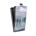 Дизайнерский вертикальный чехол-книжка для LG Optimus G2 mini водопады